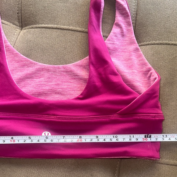 Lululemon Athletica Reversible Vibrant Pink Sports A/B Cup Bra - Picture 5 of 7